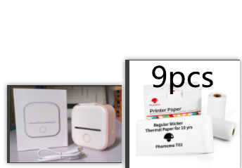 Pocket Printer Portable Mini Thermal Label Printer Home Photo Printer Student Bluetooth Mini Label Printer Price Tag
