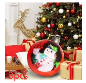 Christmas Ornament Ball Outdoor Pvc 60CM Inflatable Decorated Ball PVC Giant Big Large Balls Xmas Tree Decorations Toy Ball 16
