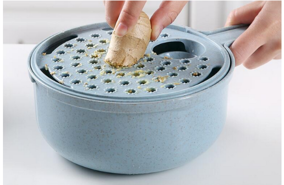 8 In 1 Mandoliner Slicer Vegetable Slicer Potato Peeler Carrot Onion Grater With Strainer Vegetable Cutter Kitchen Accessories with example 3