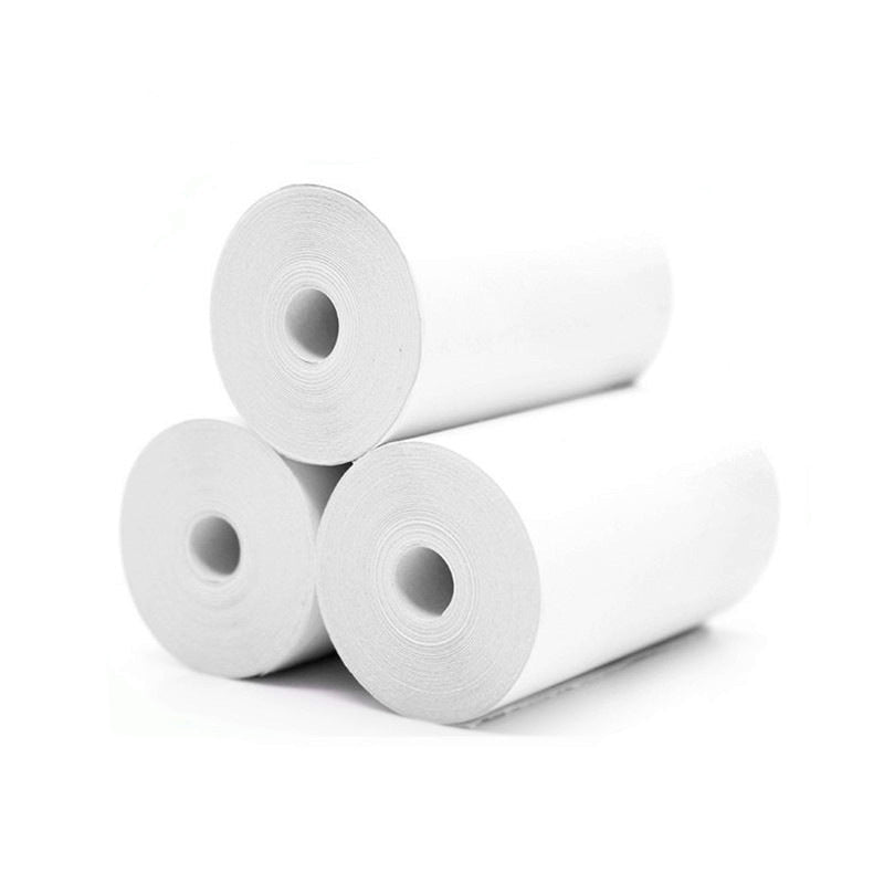 Pocket Printer Mini Bluetooth Wireless Thermal Printer Paper Sticker Label Printer inkless