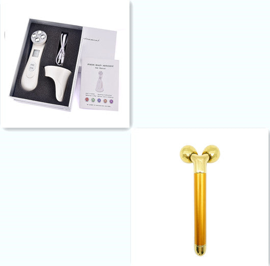 Multifunctional Radio Frequency Skin Tightening Machine, RF Ion Mesotherapy Face Massager, LED Photon Skin Rejuvenation Remover Wrinkle Care Device