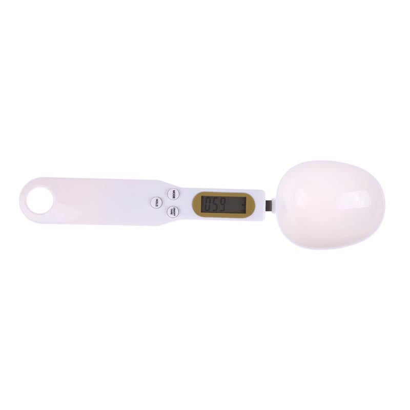 LCD Digital Kitchen Scale Electronic Cooking Food Weight Measuring Spoon Grams Coffee Tea Sugar Spoon Tools back