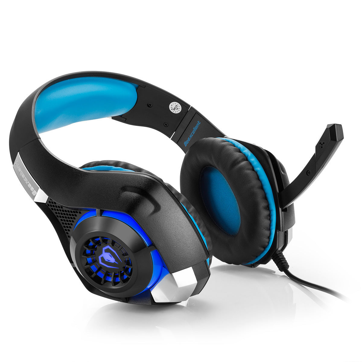 Stereo Gaming Headset Casque Deep Bass Stereo Game Headphone with Mic LED Light for PS4 Phone PC Laptop Gamer1