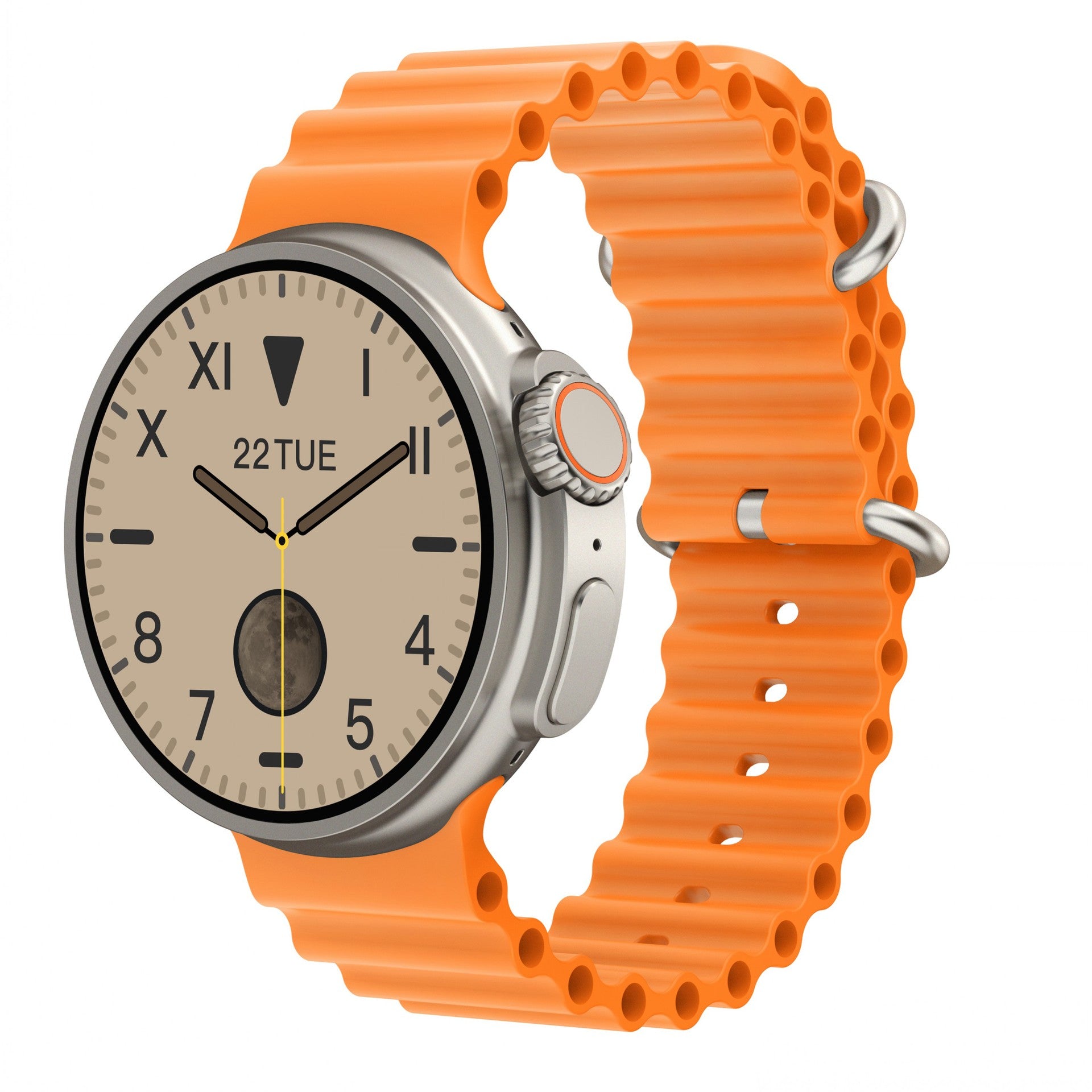New K9 Smart Watch 1.39 Round Screen Encoder True Screw Clip Wireless Charging NFC Offline And Payment Function 6