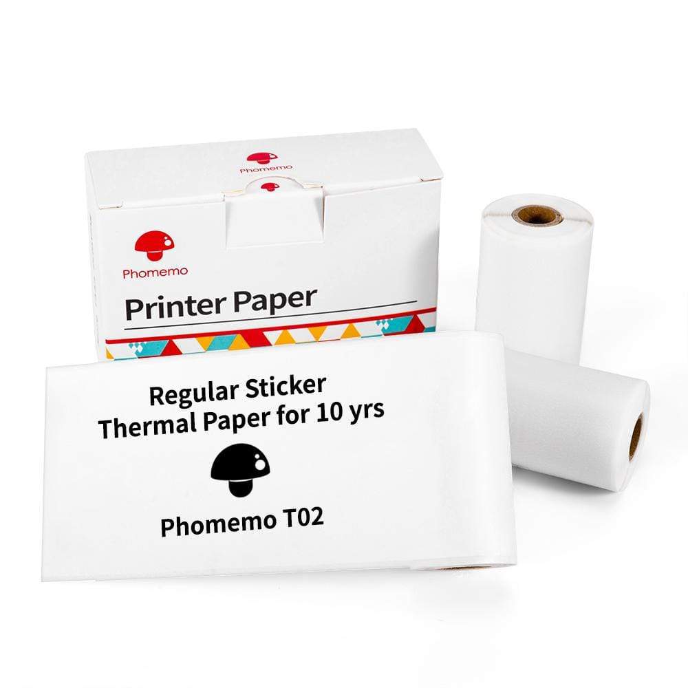 Pocket Printer Portable Mini Thermal Label Printer Home Photo Printer Student Bluetooth Mini Label Printer Price Tag paper
