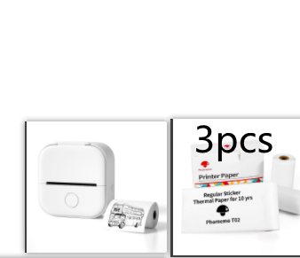 Pocket Printer Portable Mini Thermal Label Printer Home Photo Printer Student Bluetooth Mini Label Printer Price Tag