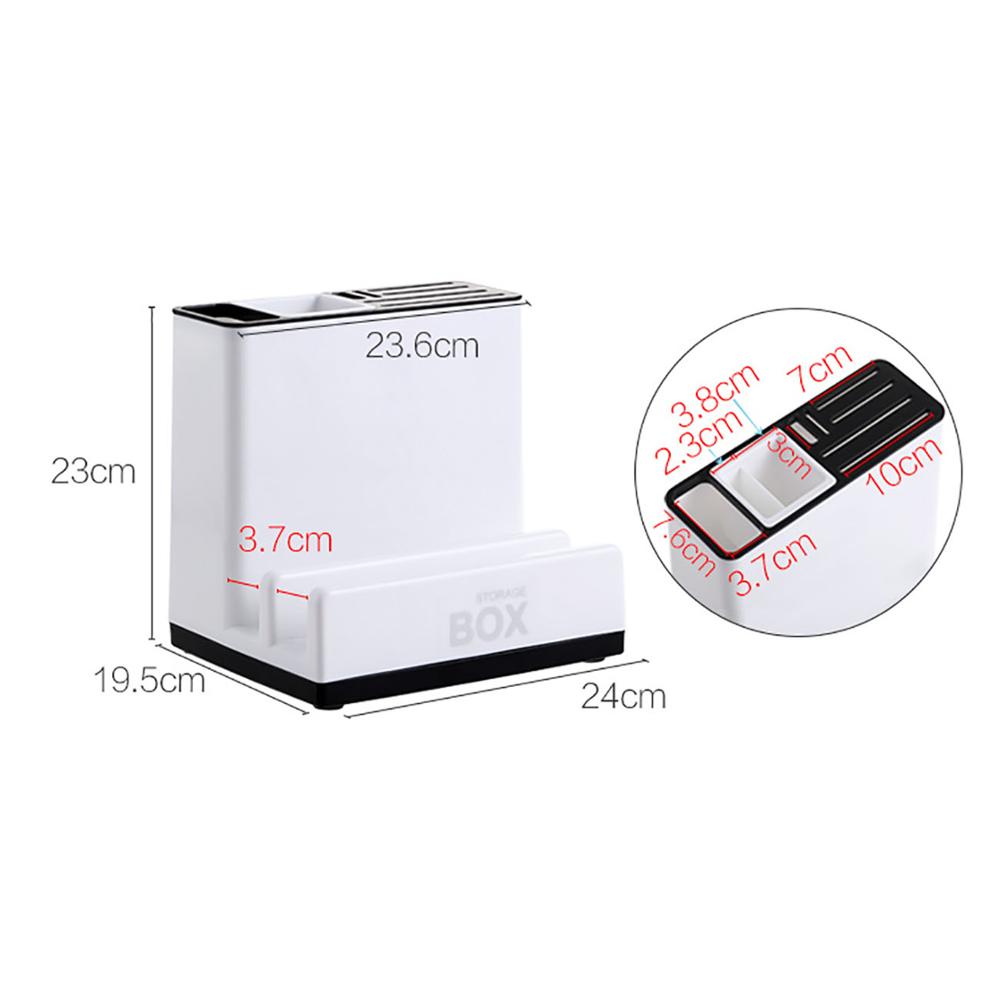 Tableware Storage Holders Kitchen Knife Plastic Storages Racks for Kitchen Convenience Cabinet size
