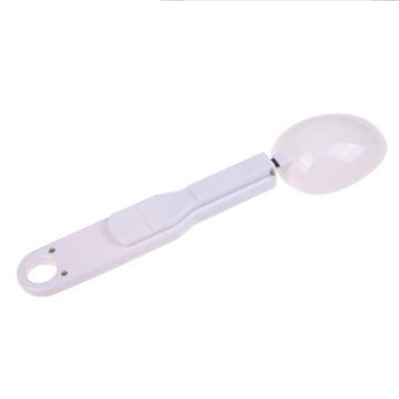 LCD Digital Kitchen Scale Electronic Cooking Food Weight Measuring Spoon Grams Coffee Tea Sugar Spoon Tools full back