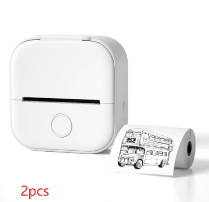 Pocket Printer Portable Mini Thermal Label Printer Home Photo Printer Student Bluetooth Mini Label Printer Price Tag