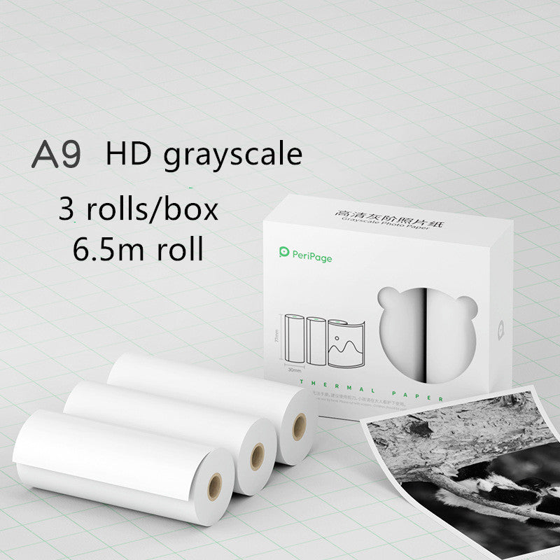 Pocket Printer Mini Bluetooth Wireless Thermal Printer Paper Sticker Label Printer inkless