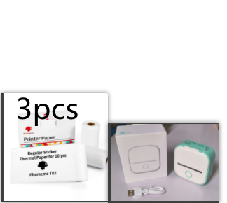 Pocket Printer Portable Mini Thermal Label Printer Home Photo Printer Student Bluetooth Mini Label Printer Price Tag6