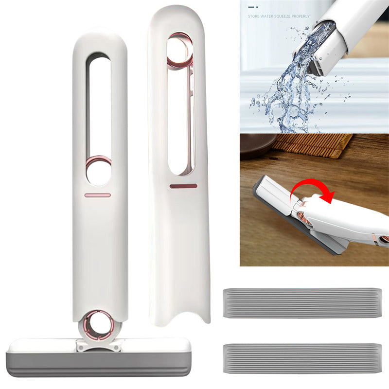 Mini Mops Floor Cleaning Sponge Squeeze Mop Household Kitchen Cleaning Tools Home Car Portable Wiper Glass Screen Desk Cleaner Mop use 2