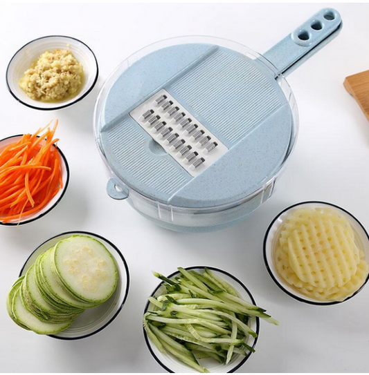 8 In 1 Mandoliner Slicer Vegetable Slicer Potato Peeler Carrot Onion Grater With Strainer Vegetable Cutter Kitchen Accessories with examples