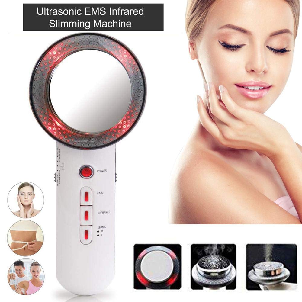 3 in 1 Body Slimming Ultrasound Cavitation Infrared Fat Burner Galvanic Infrared Ultrasonic Therapy