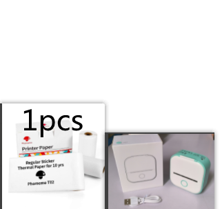 Pocket Printer Portable Mini Thermal Label Printer Home Photo Printer Student Bluetooth Mini Label Printer Price Tag set