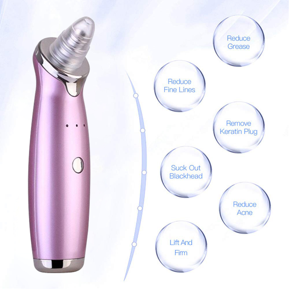 Electric Blackhead Remover Pore Vacuum Suction Diamond Dermabrasion Face Cleaner 2