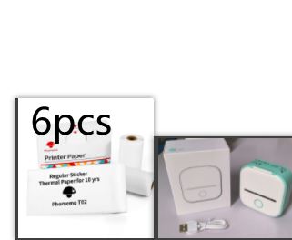 Pocket Printer Portable Mini Thermal Label Printer Home Photo Printer Student Bluetooth Mini Label Printer Price Tag7