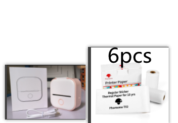 Pocket Printer Portable Mini Thermal Label Printer Home Photo Printer Student Bluetooth Mini Label Printer Price Tag