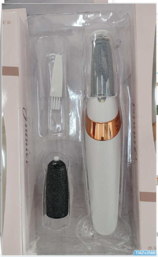 Electric Foot File, Electric Foot Callus Remover, USB Rechargeable Waterproof Hard Skin Remover Foot with LED Light, Professional Pedicure Tool for feet Cracked Heels 11
