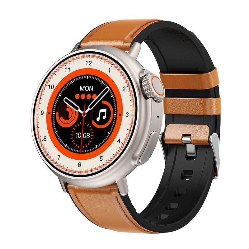 New K9 Smart Watch 1.39 Round Screen Encoder True Screw Clip Wireless Charging NFC Offline And Payment Function 8