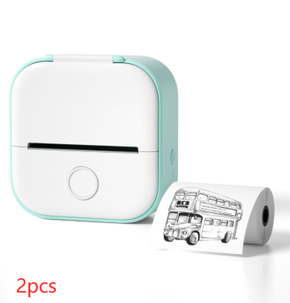Pocket Printer Portable Mini Thermal Label Printer Home Photo Printer Student Bluetooth Mini Label Printer Price Tag