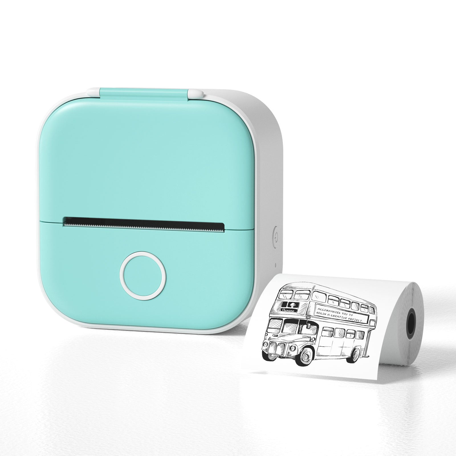 Pocket Printer Portable Mini Thermal Label Printer Home Photo Printer Student Bluetooth Mini Label Printer Price Tag 5