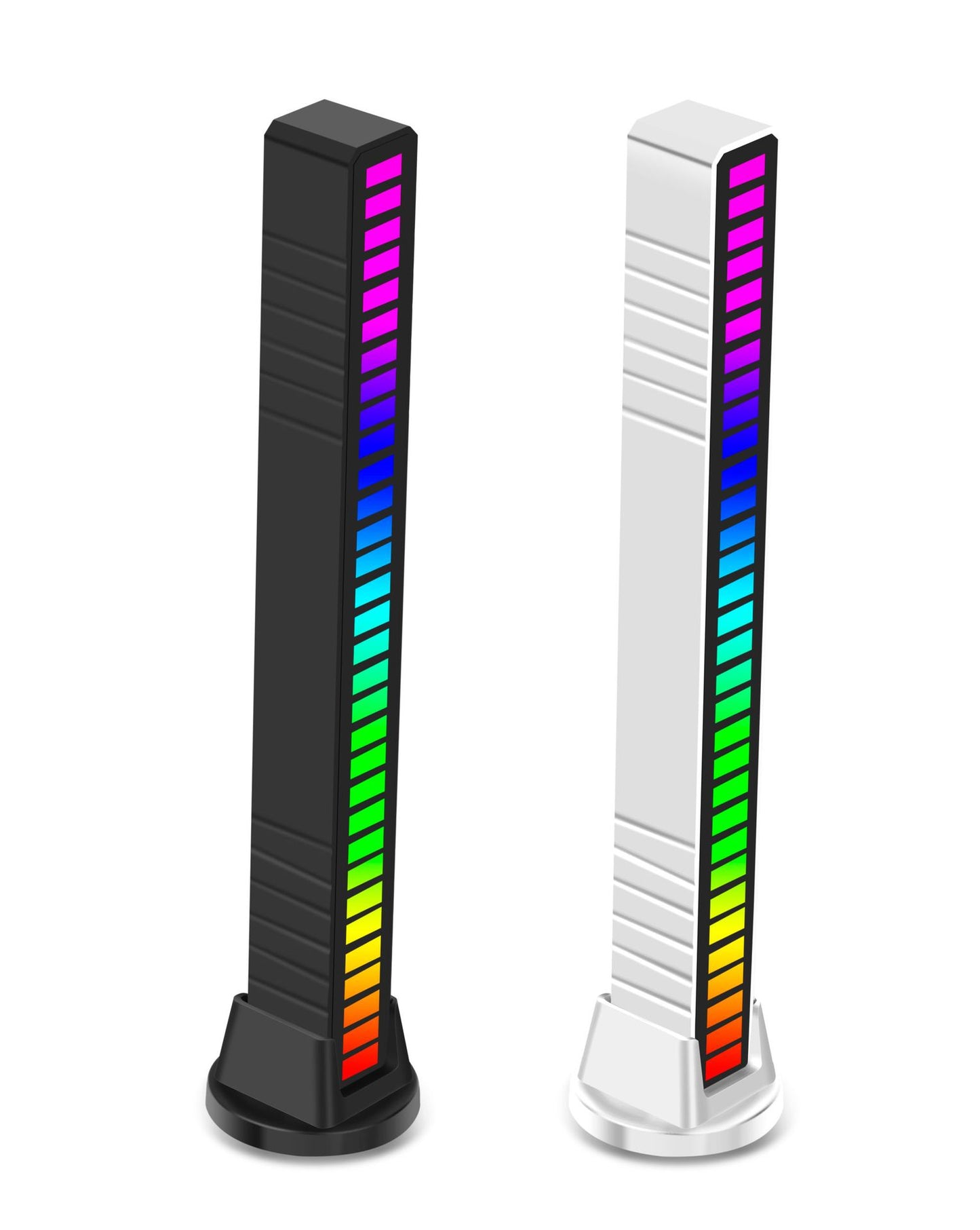 LED Strip Light Sound Control Pickup Rhythm Light Music RGB Colourful Tube USB mix