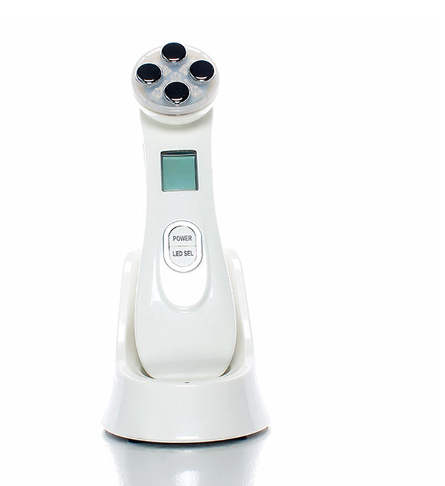 Multifunctional Radio Frequency Skin Tightening Machine, RF Ion Mesotherapy Face Massager, LED Photon Skin Rejuvenation Remover Wrinkle Care Device