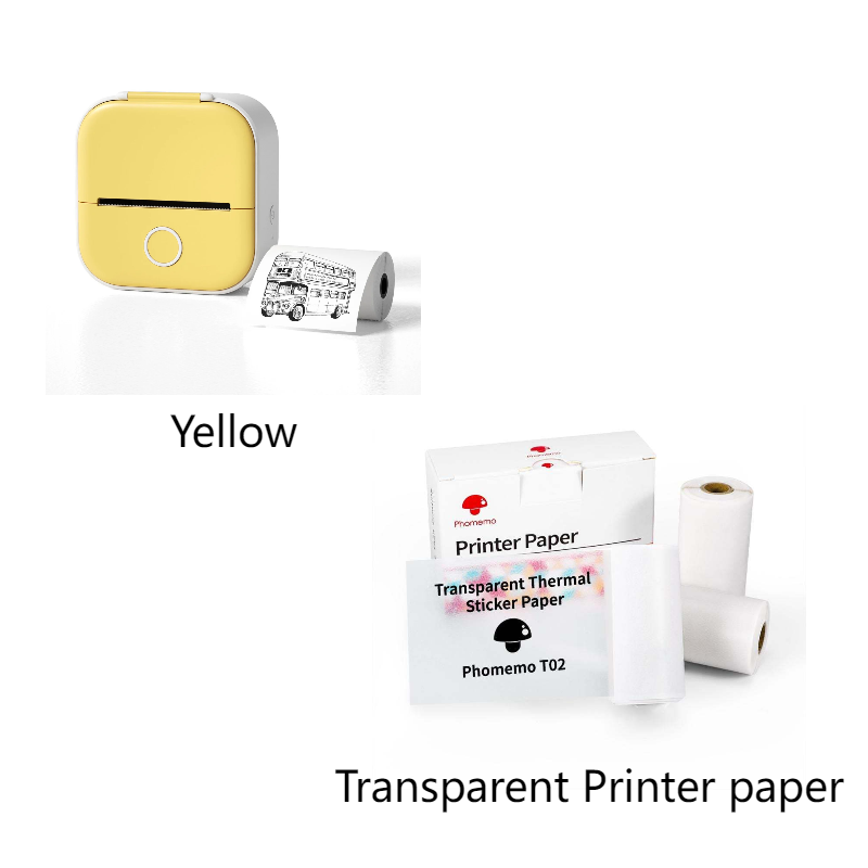 Pocket Printer Portable Mini Thermal Label Printer Home Photo Printer Student Bluetooth Mini Label Printer Price Tag