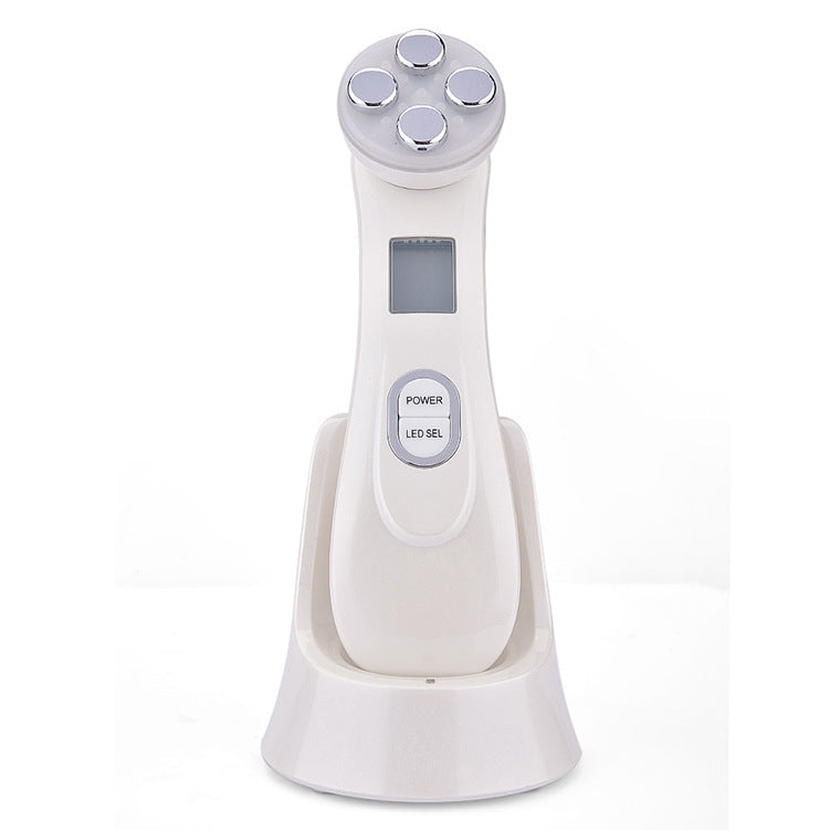 Multifunctional Radio Frequency Skin Tightening Machine, RF Ion Mesotherapy Face Massager, LED Photon Skin Rejuvenation Remover Wrinkle Care Device