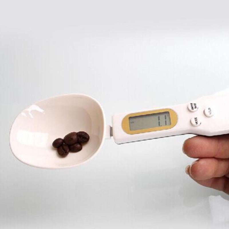LCD Digital Kitchen Scale Electronic Cooking Food Weight Measuring Spoon Grams Coffee Tea Sugar Spoon Tools up
