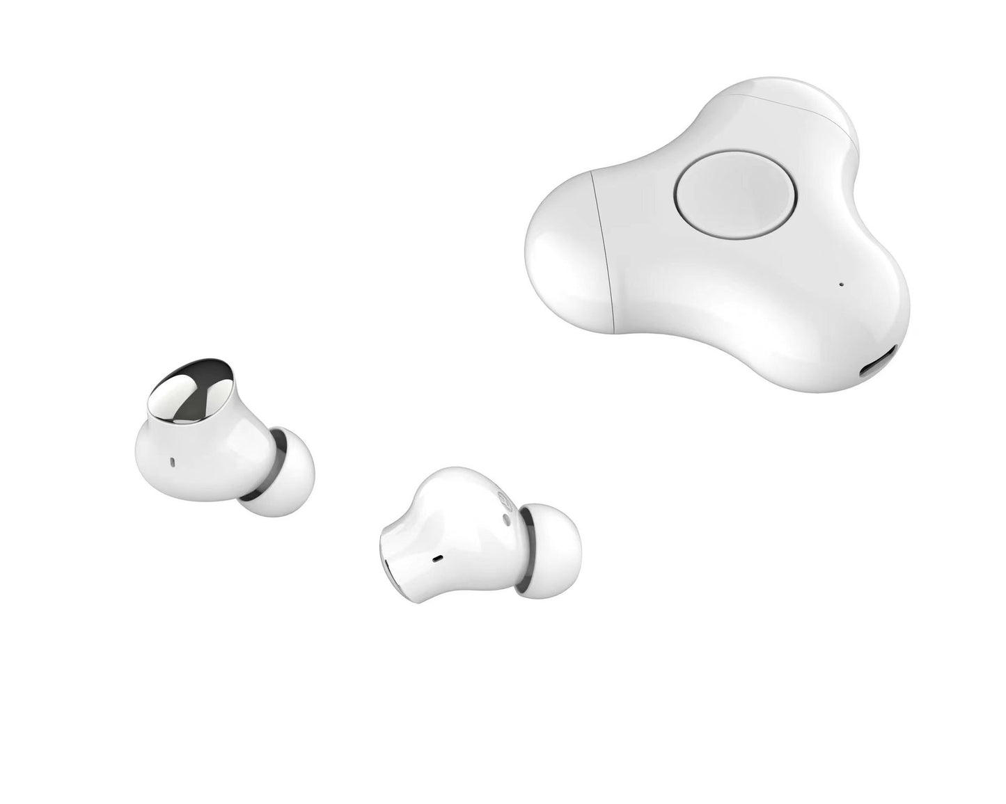 New Multi-Function Headset Wireless Earbuds, Bluetooth Headphones, 2023 Wireless Earphones HiFi Stereo Sound with Mic, Sport Headsets in Ear Hooks for Running Fidget Spinner Bluetooth Fingertip