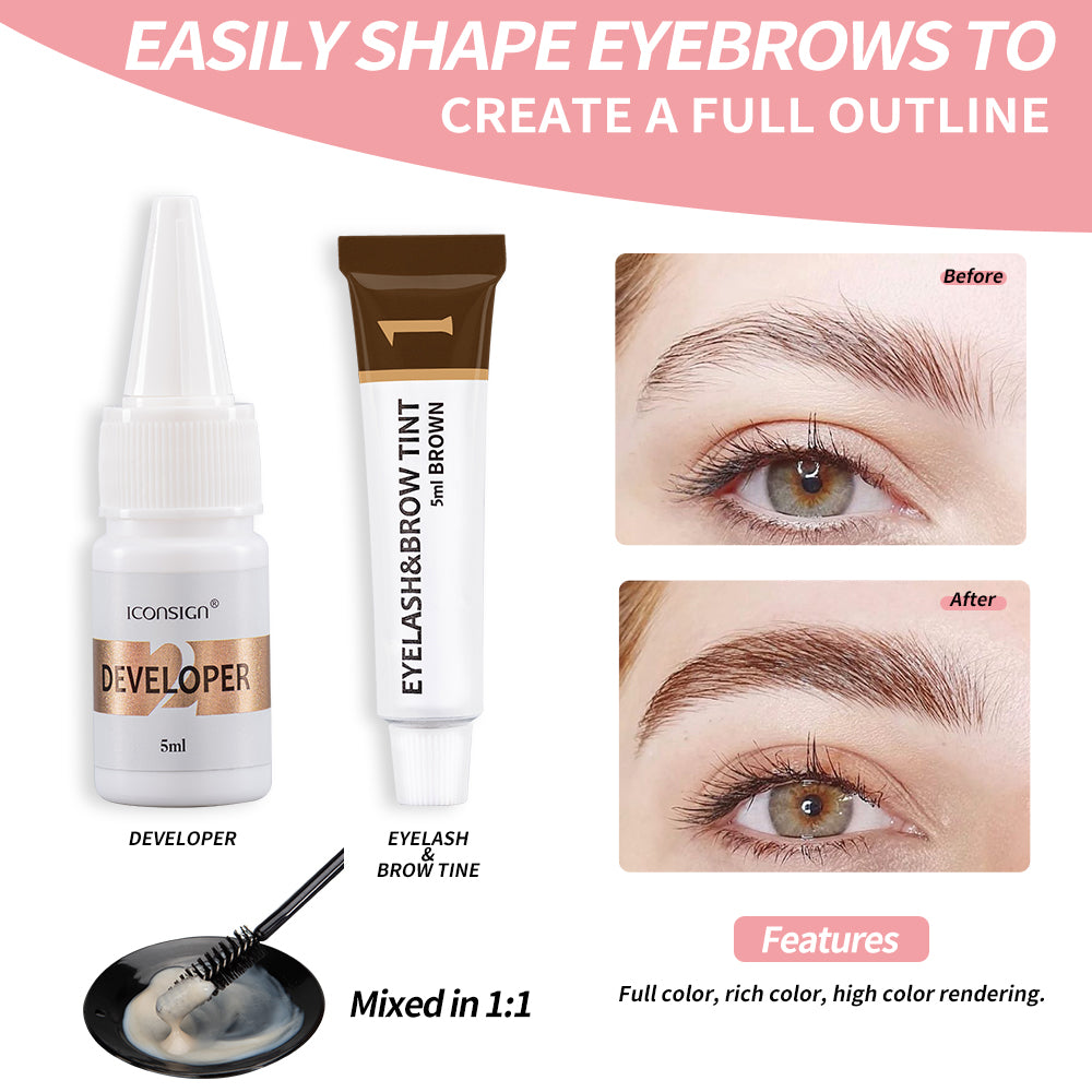 ICONSIGN Lash Lift EyeLash Eyebrow Dye Tint Kit Lashes Perm Set Brow Lamination Makeup Tools3
