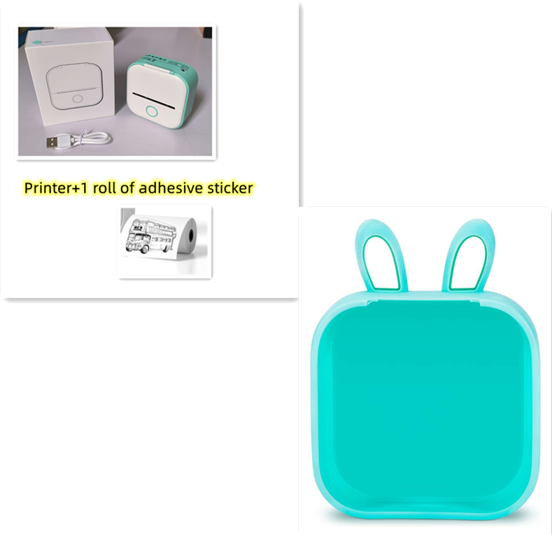 Pocket Printer Portable Mini Thermal Label Printer Home Photo Printer Student Bluetooth Mini Label Printer Price Tag10