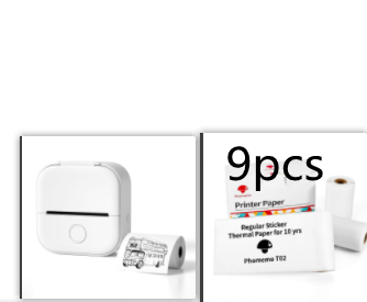 Pocket Printer Portable Mini Thermal Label Printer Home Photo Printer Student Bluetooth Mini Label Printer Price Tag