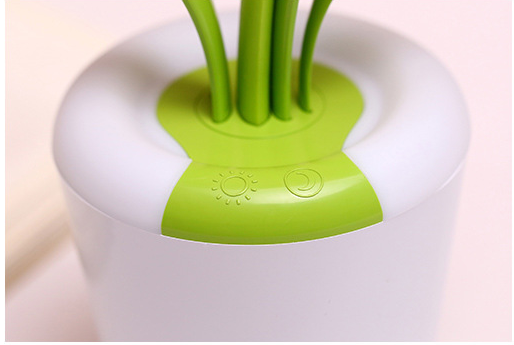 Modern Desk Plant Light USB LED Table Lamp For Bedroom Livingroom Office 2