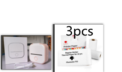 Pocket Printer Portable Mini Thermal Label Printer Home Photo Printer Student Bluetooth Mini Label Printer Price Tag