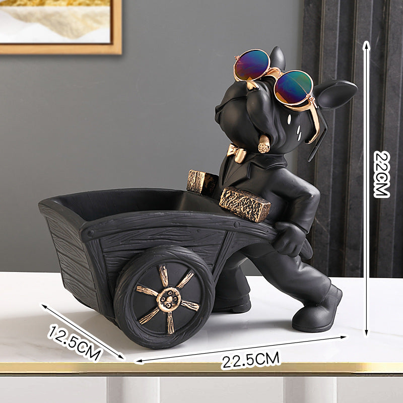 Nordic Decorative Sculpture Entrance Porch To Put Keys To Store Ornaments Dog Decorations