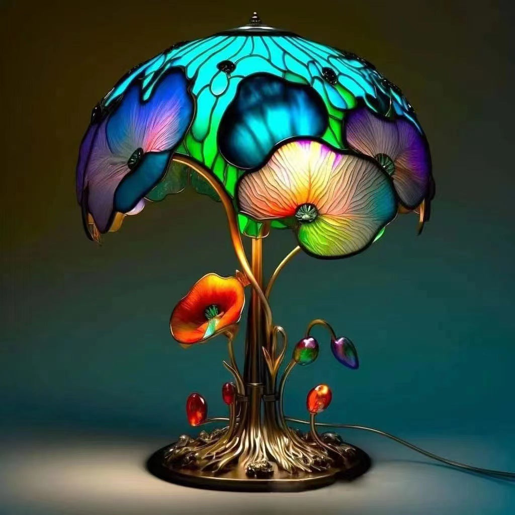Colourful Different Shapes of Mushroom Table Lamp