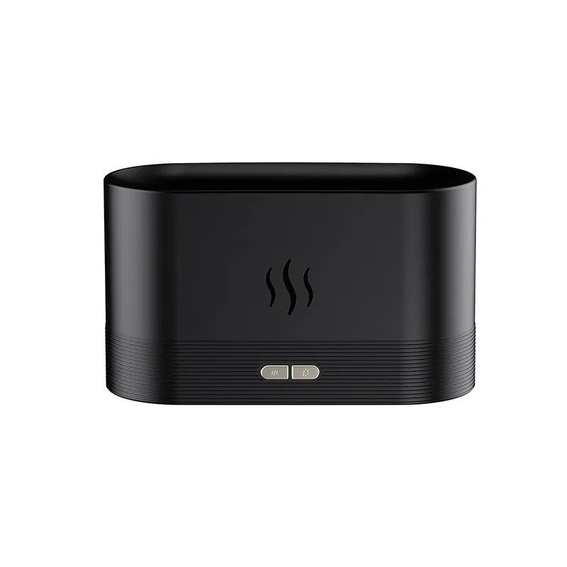 Perfume Humidifier Ultrasonic Air Humidifier With LED Lighting Simulation Colourful Flame Fragrance Machine