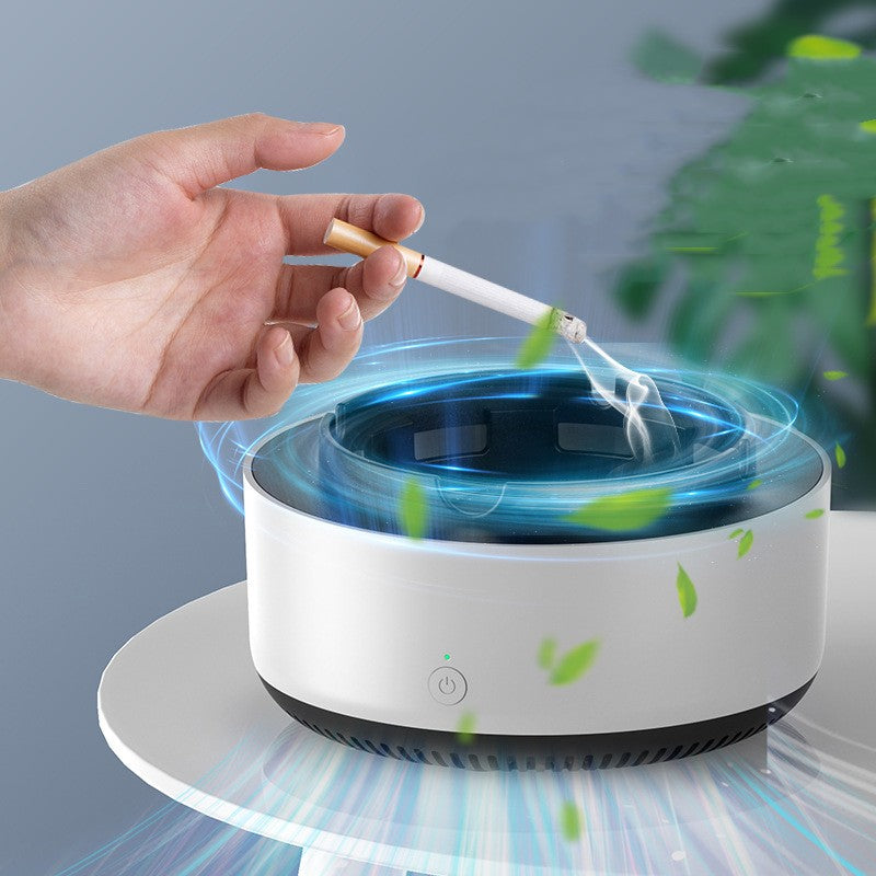 Smoke Removal Air Purification Ashtray Anion Purification Practical Automatic Purifier Ashtray Portable Gadgets For Home, Office, Car Ashtray use2