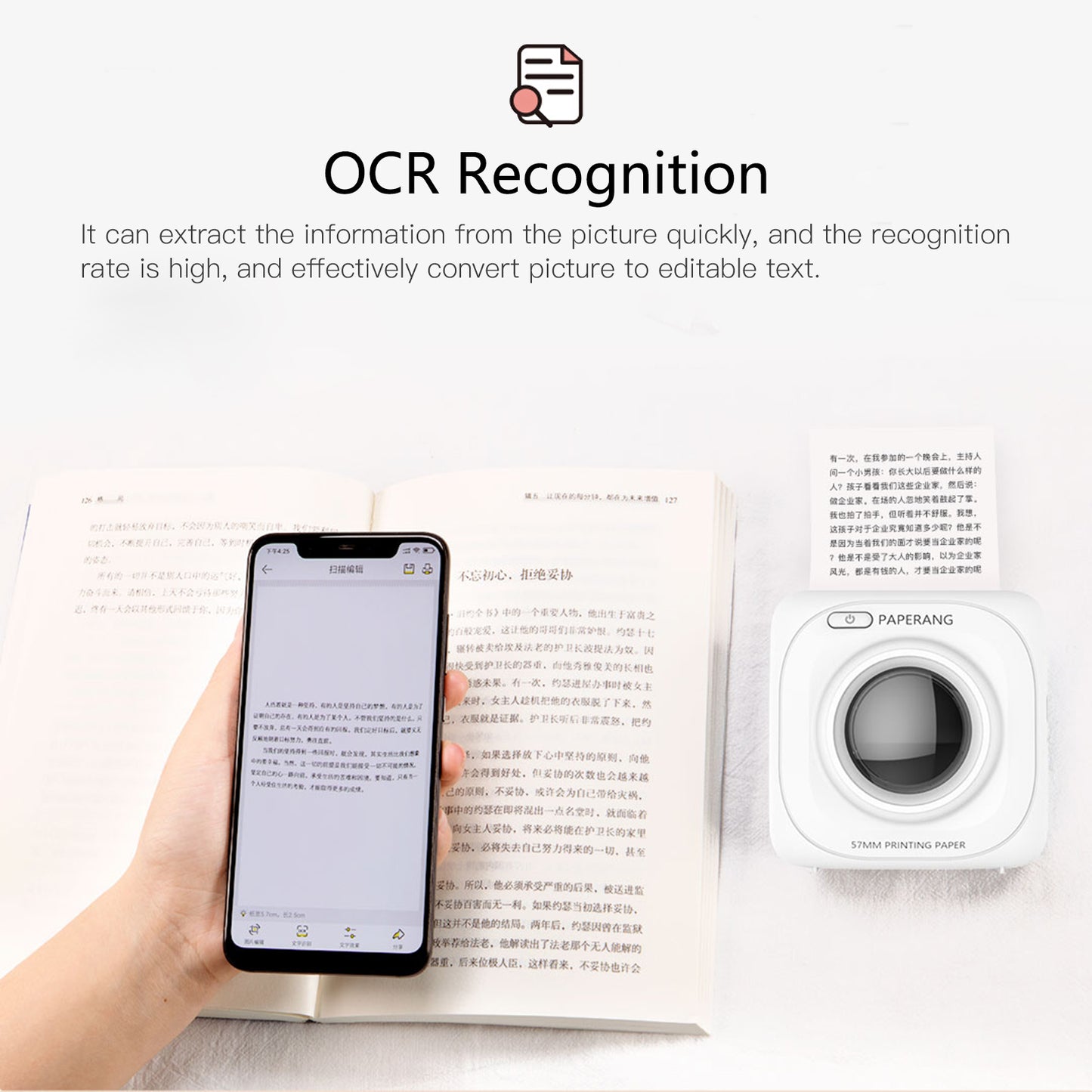 Pocket Portable Label Printer Home Bluetooth Thermal Sticker Smart use1