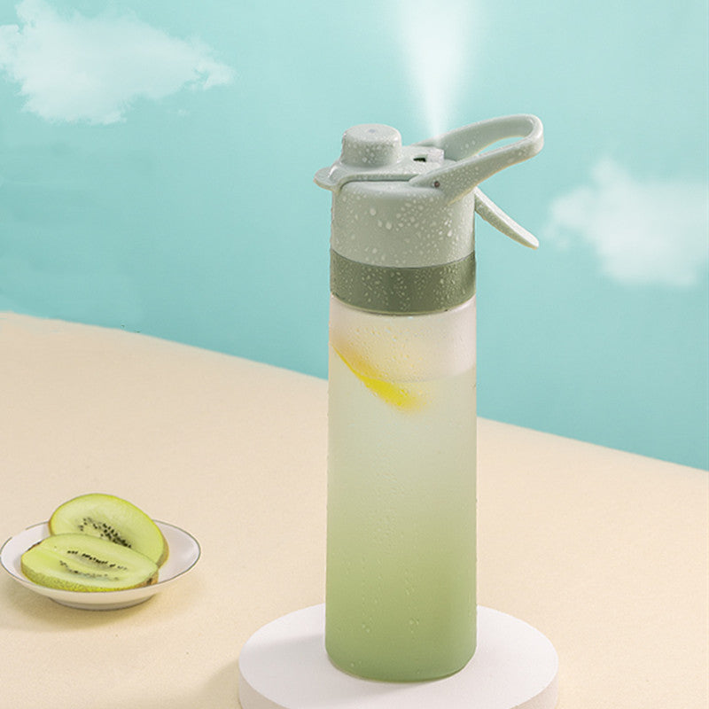 Spray Water Bottle For Outdoor Sport Fitness Water Cup Travel Bottles Eco-Friendly Large Capacity Spray Water Bottle