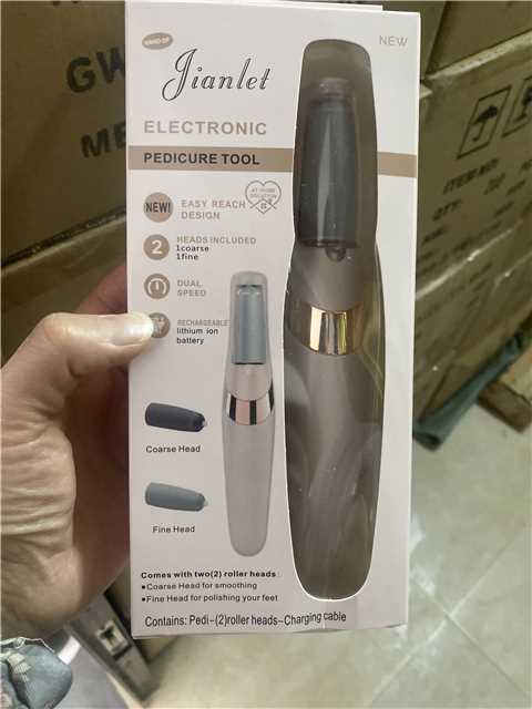 Electric Foot File, Electric Foot Callus Remover, USB Rechargeable Waterproof Hard Skin Remover Foot with LED Light, Professional Pedicure Tool for feet Cracked Heels 8