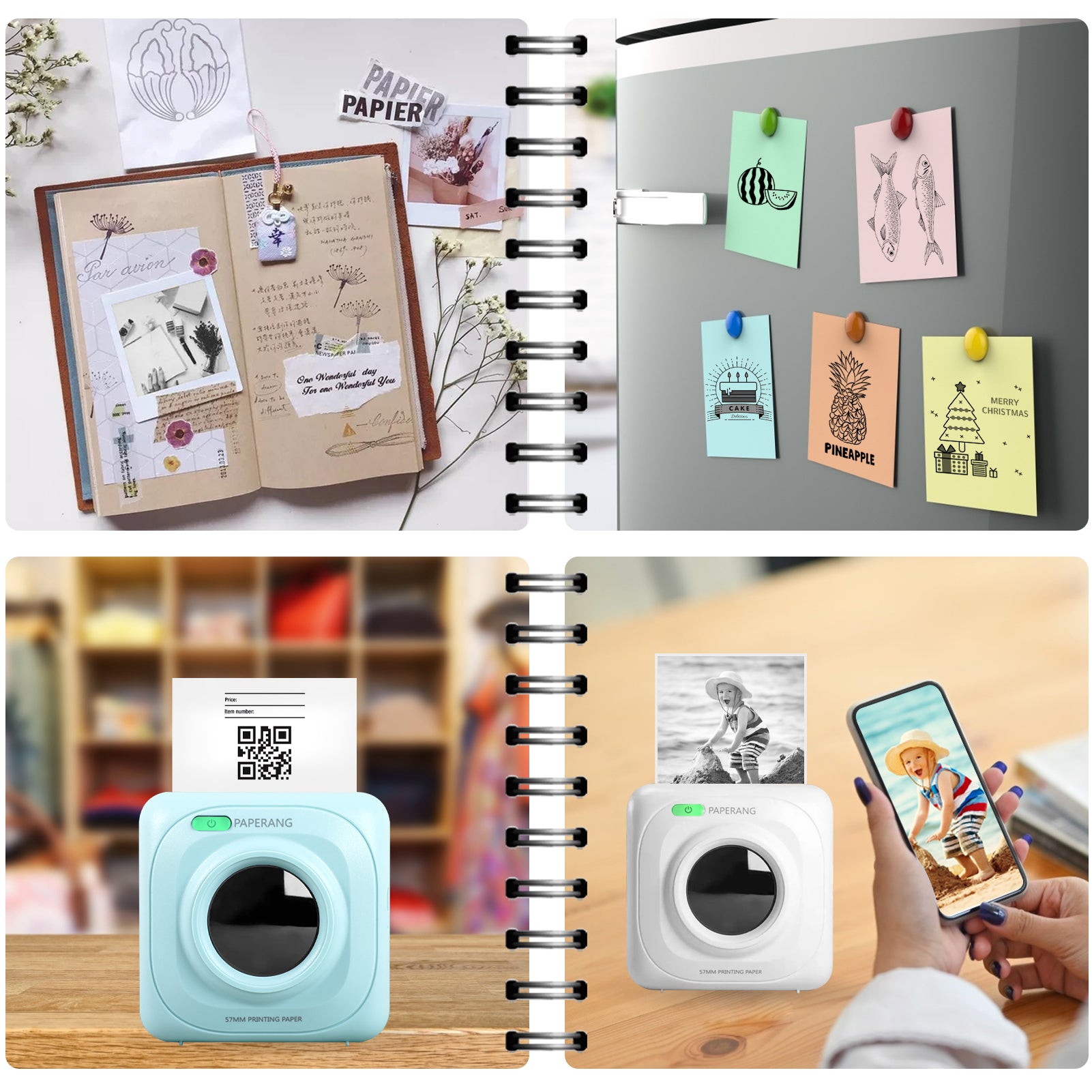 Pocket Portable Label Printer Home Bluetooth Thermal Sticker Smart details2