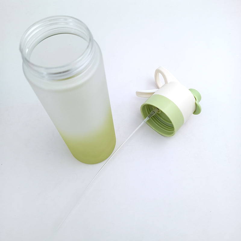 Spray Water Bottle For Outdoor Sport Fitness Water Cup Travel Bottles Eco-Friendly Large Capacity Spray Water Bottle