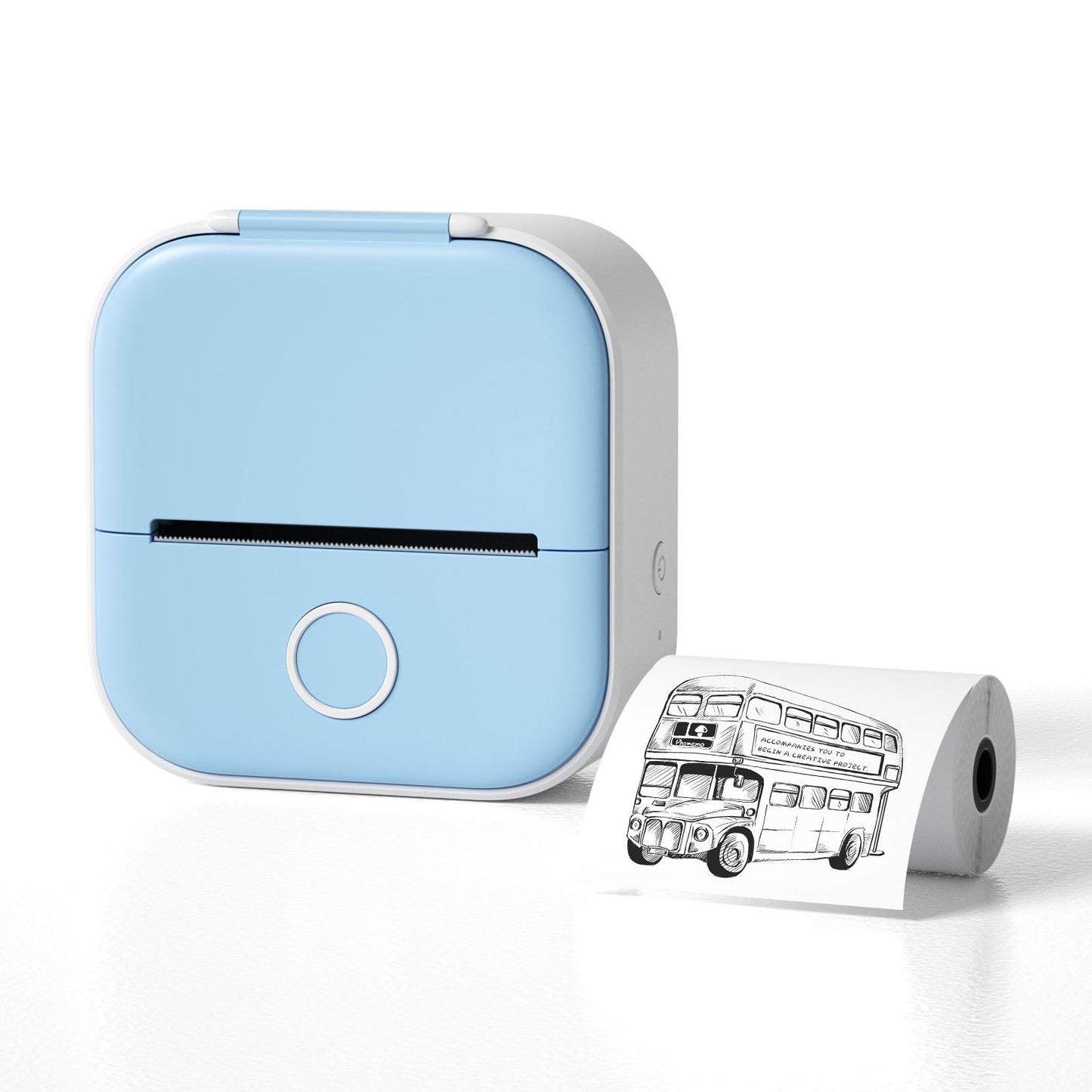 Pocket Printer Portable Mini Thermal Label Printer Home Photo Printer Student Bluetooth Mini Label Printer Price Tag