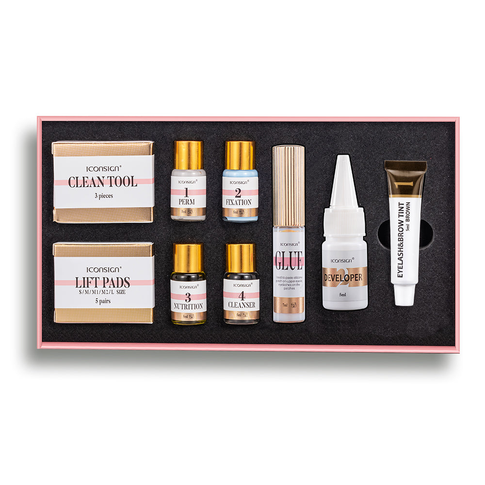 ICONSIGN Lash Lift EyeLash Eyebrow Dye Tint Kit Lashes Perm Set Brow Lamination Makeup Tools 11