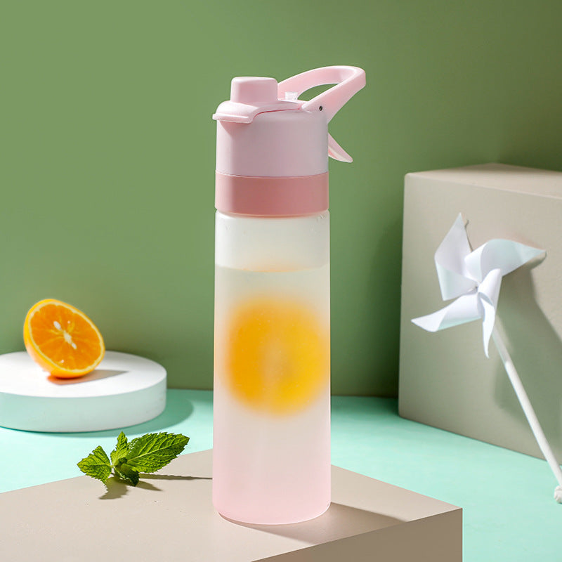 Spray Water Bottle For Outdoor Sport Fitness Water Cup Travel Bottles Eco-Friendly Large Capacity Spray Water Bottle