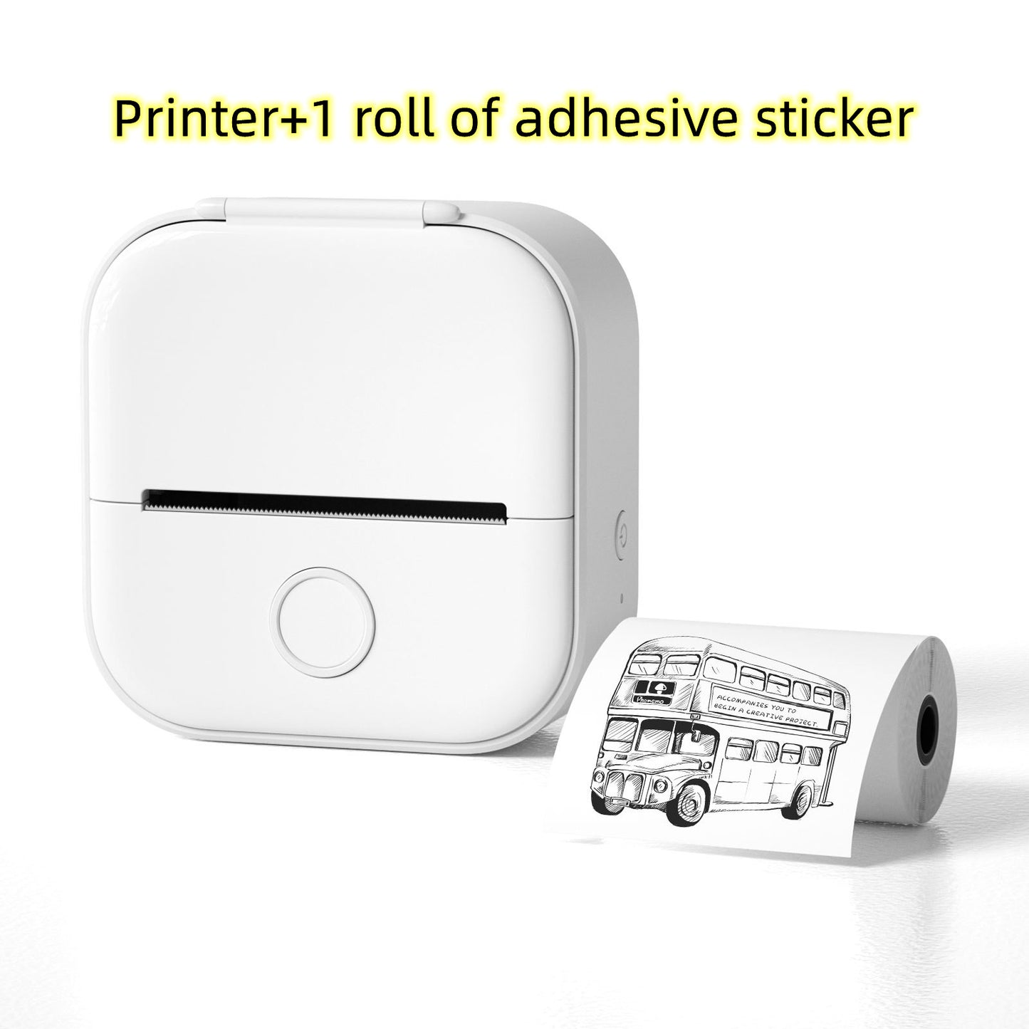 Pocket Printer Portable Mini Thermal Label Printer Home Photo Printer Student Bluetooth Mini Label Printer Price Tag